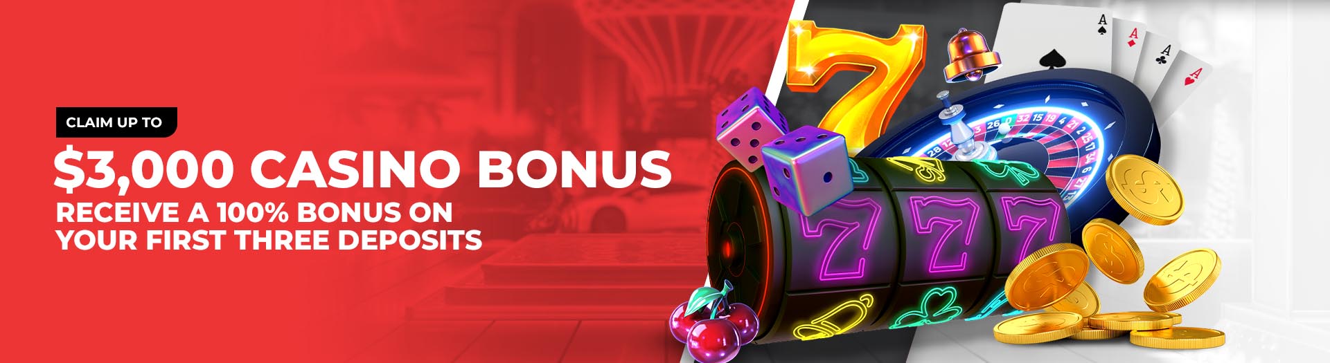 BetOnline 100% Casino Welcome Bonus